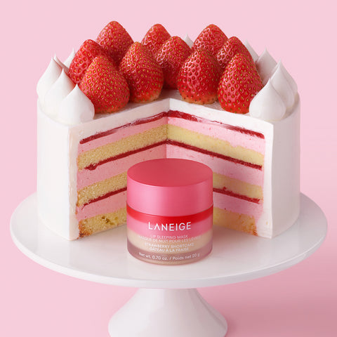 Laneige Lip Sleeping Mask EX Strawberry Shortcake 20g + Choco 8g