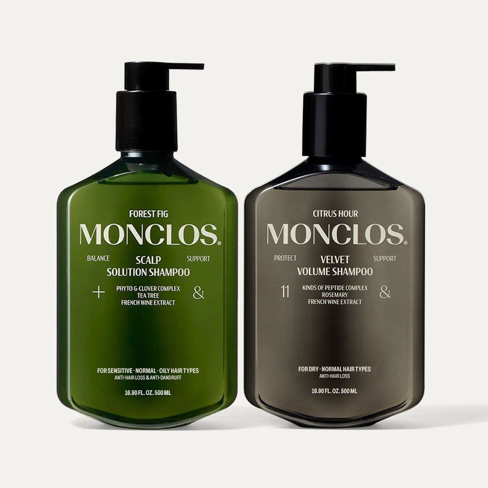 Monclos Bespoke Shampoo Set - Velvet Volume Shampoo 500ml