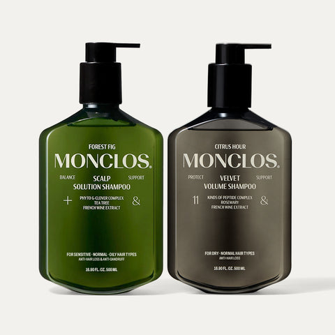 Monclos Bespoke Shampoo Set - Velvet Volume Shampoo 500ml