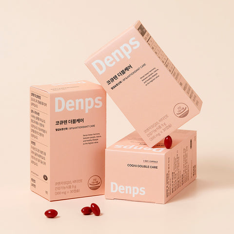 Denps CoQ10 Double Care 30 Capsules (3 Pack)