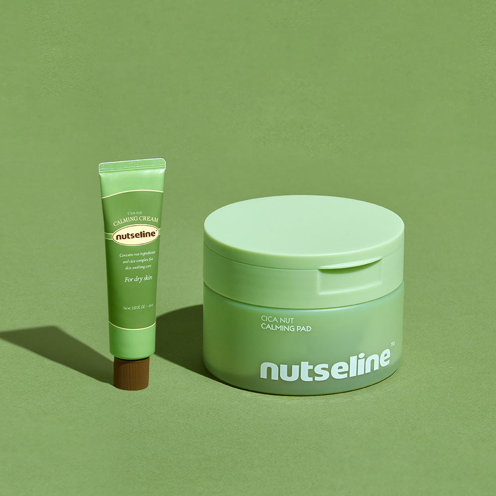 Nutseline Cica Nut Calming Pad 60 Pads & Cica Cream 60 ml