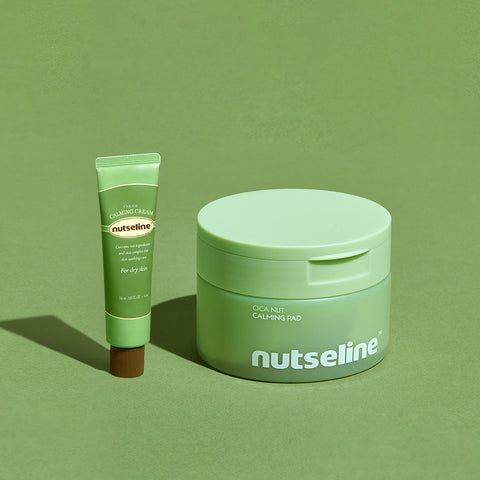 Nutseline Cica Nut Calming Pad 60 Pads & Cica Cream 60 ml