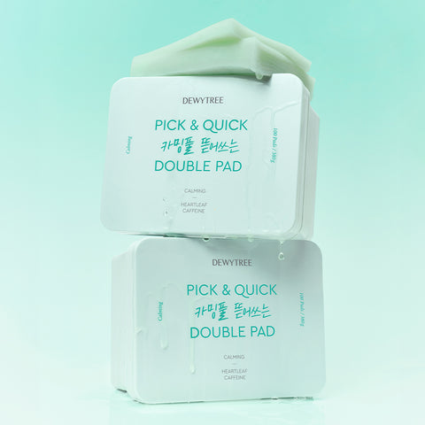 Dewytree Pick & Quick Calmingful Double Tear-Off Pads, 100 Sheets