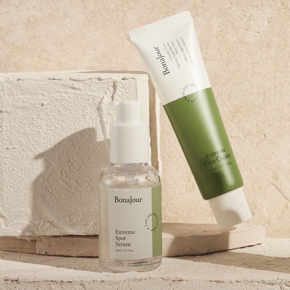 Bonajour Extreme Cica Serum + Cream Set (2-piece set)