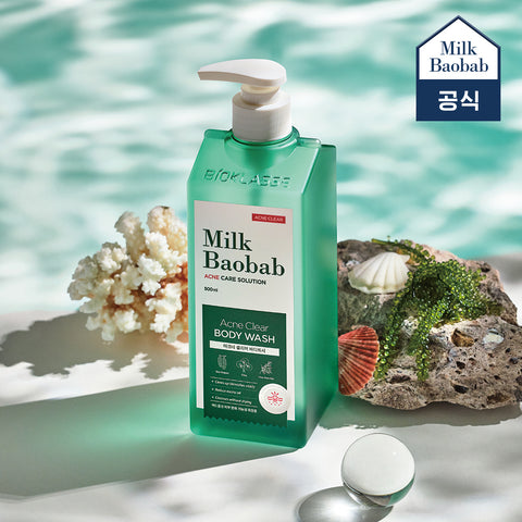 Milk Baobab Acne Clear Body Wash 500ml (1+1)
