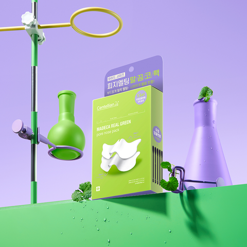 Centellian24 Madeca Real Green Pore Nose Pack (5 sheets, 2 pack)