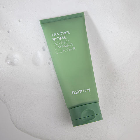 Farmstay Tea Tree Biome Low pH Calming Cleanser 180ml (3 Pack)