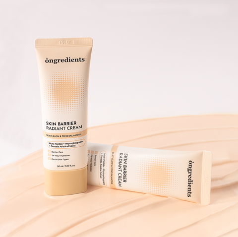 Ongredients Skin Barrier Calming Lotion EX 220ml + Radiant Cream 50ml