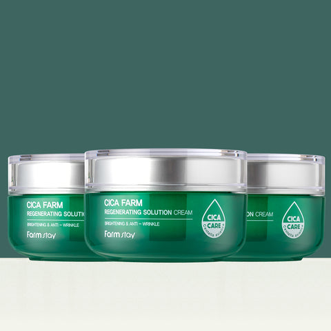 Farmstay Cica Farm Regenerating Solution Cream 50ml (3 pack)