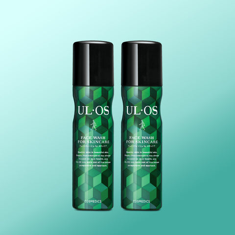 ULOS Face Wash 100g x2 Men's Foam Cleanser (Japan)