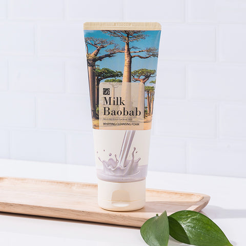 Milk Baobab Whipping Cleansing Foam 120ml (3-Pack)