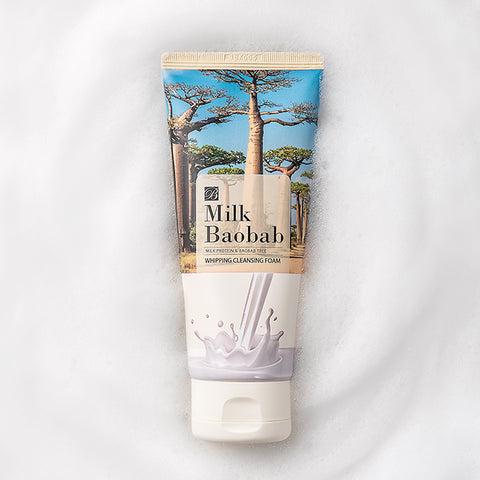 Milk Baobab Whipping Cleansing Foam 120ml (3-Pack)