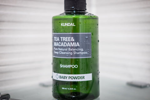 Kundal Deep Cleansing Oily Shampoo 2 Pack 500ml + Shampoo Brush