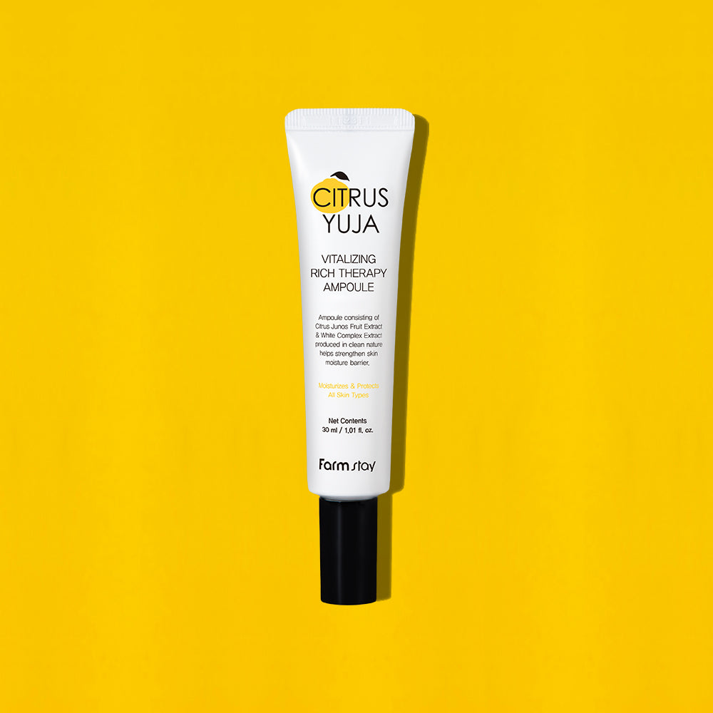 Farmstay Citrus Yuja Vitalizing Rich Therapy Ampoule 30ml