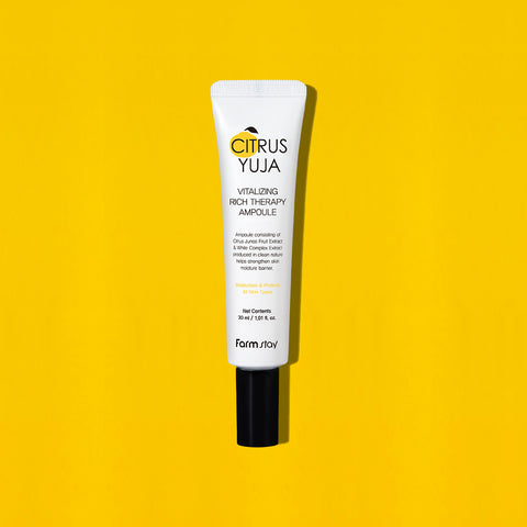 Farmstay Citrus Yuja Vitalizing Rich Therapy Ampoule 30ml