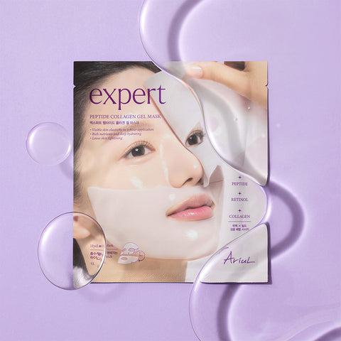 Ariul Elasticity & Volume Boosting Expert Peptide Collagen Gel Mask (4 sheets x 2)