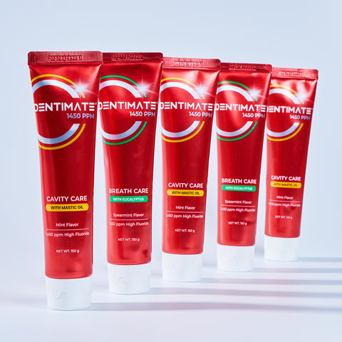 Clio Dentimate New 1450 High-Fluoride Mastic Toothpaste 150g (3+3 Pack)