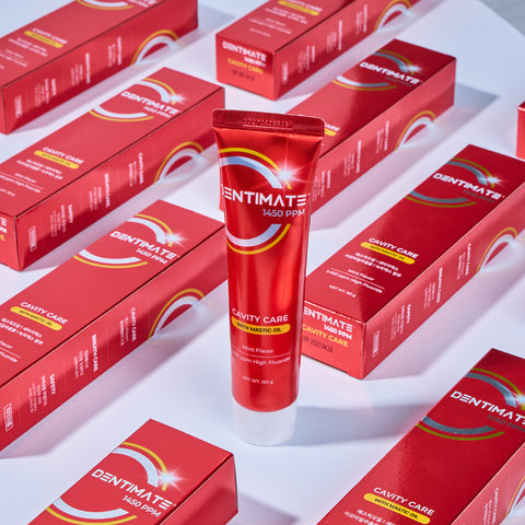 Clio Dentimate New 1450 High-Fluoride Mastic Toothpaste 150g (3+3 Pack)