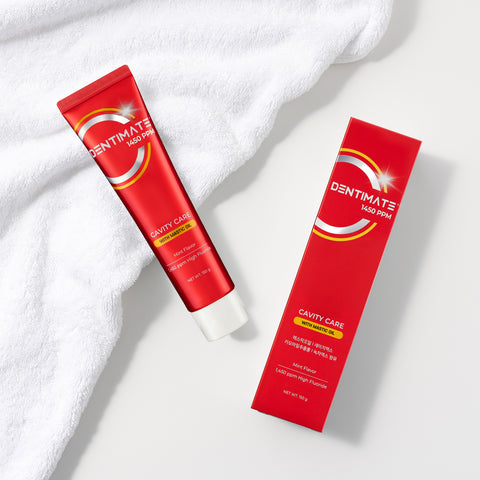 Clio Dentimate New 1450 High-Fluoride Mastic Toothpaste 150g (3+3 Pack)