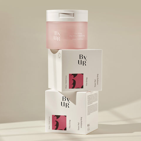 BYUR Vita-Giving Keep Radiance Brightening Vitamin Toner Pads 70 Pads