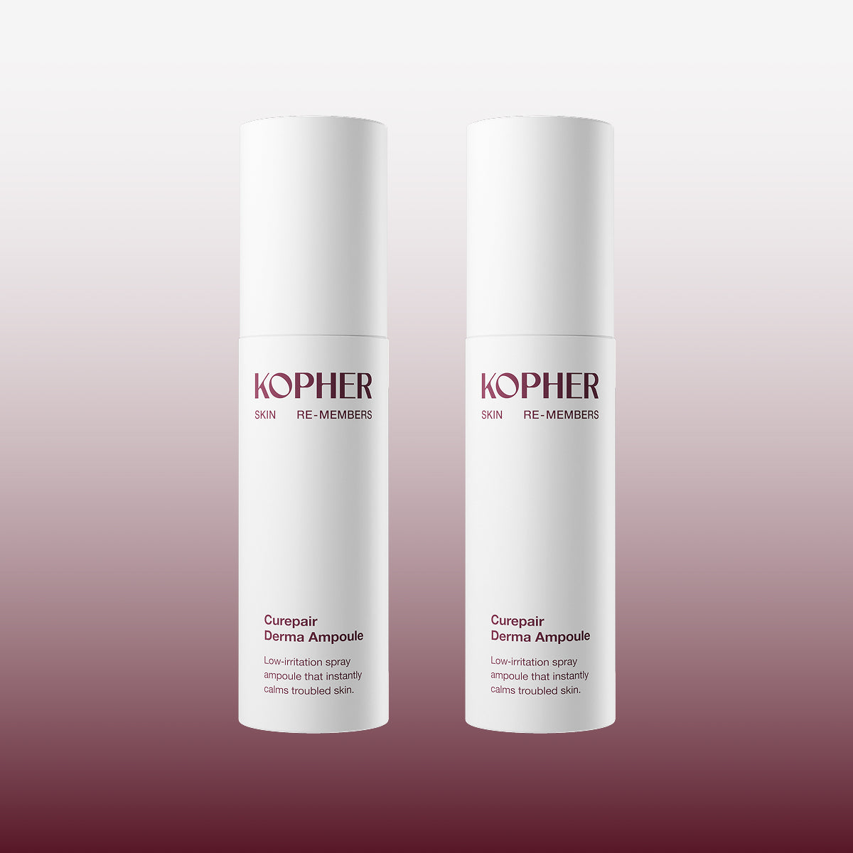 Kopher Curirepair Derma Ampoule Soothing & Brightening Essence 100ml x2