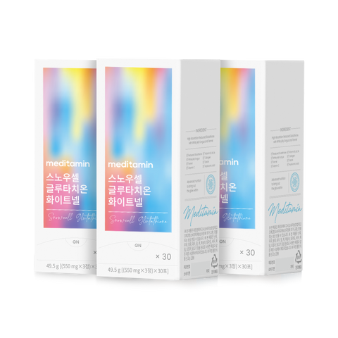 Meditamin Snowcell Glutathione Whitenel Ultra-High Purity Inner Beauty 30-Pack