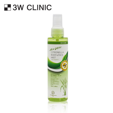 3W CLINIC Aloe Citronella Body & Face Mist 150ml