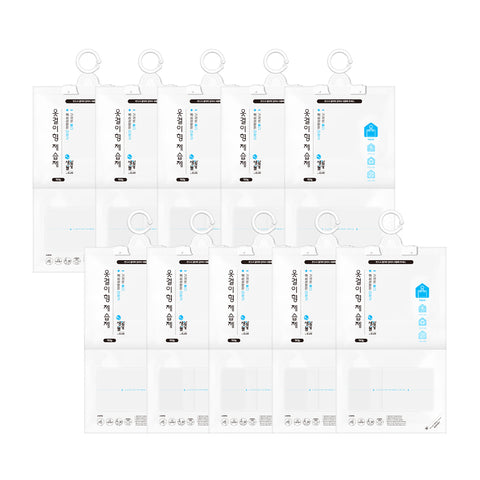 Clio Hanging Closet Dehumidifier 150g - 10 Pack