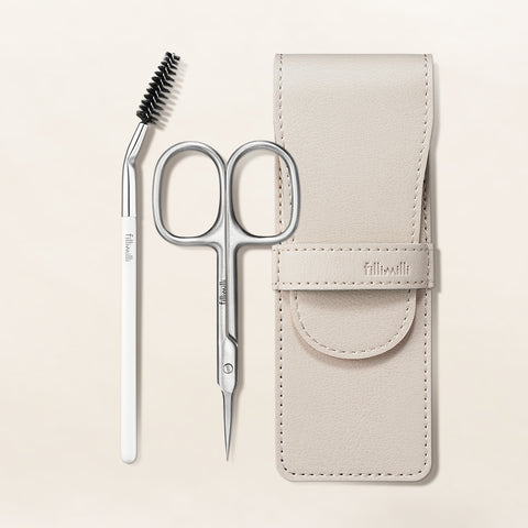 Fillimilli Precision Eyebrow Scissors Set