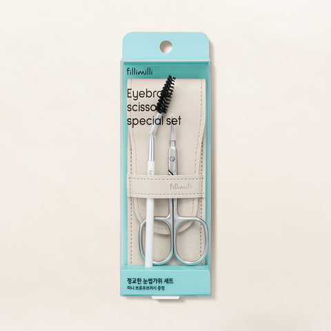 Fillimilli Precision Eyebrow Scissors Set
