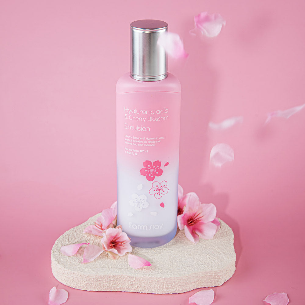 Farmstay Hyaluronic Acid & Cherry Blossom Emulsion 120ml