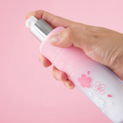 Farmstay Cherry Blossom Hydrating Glow Toner + Emulsion Set (2-piece)