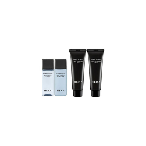 HERA Homme Blue 2-Piece Set (Emulsion 110ml + Toner 125ml)