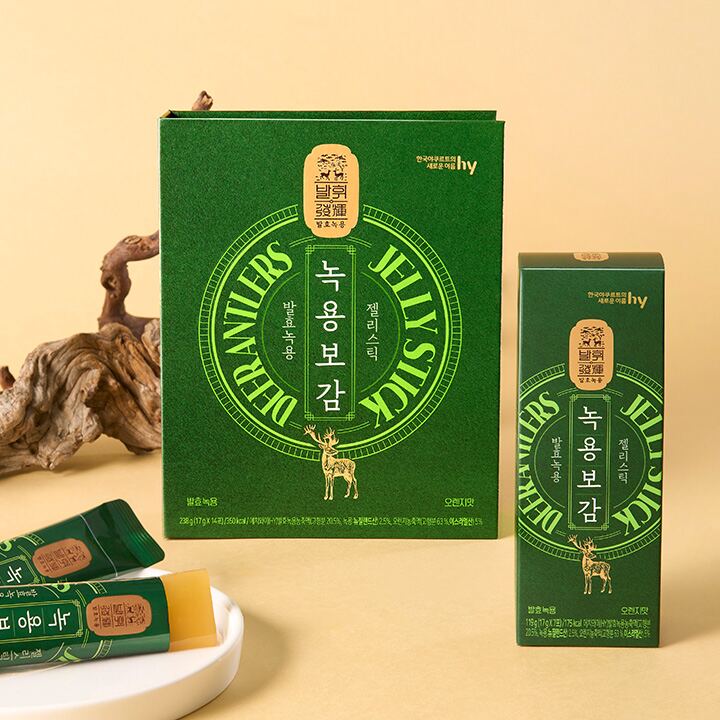 Korea Yakult Balhui Nokyongbogam Jelly Stick New Zealand Deer Antler (17g x 14 sachets)