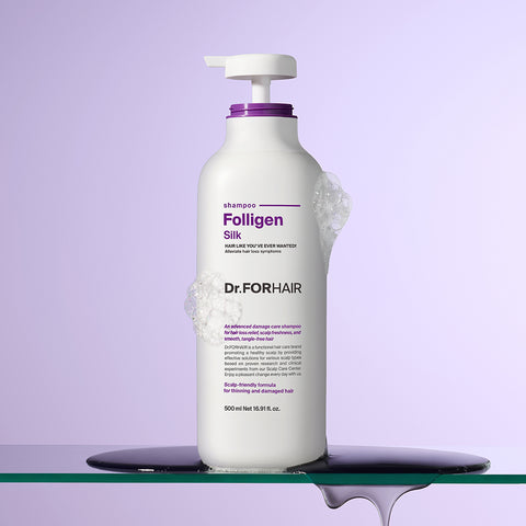 Dr.FORHAIR Polygen Silk Shampoo 500ml (3 Pack)