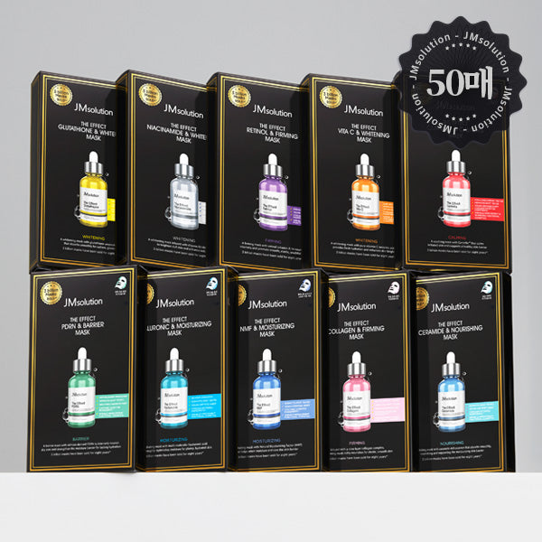 JM Solution The Effect Sheet Mask 24ml 10P (5 Pack)
