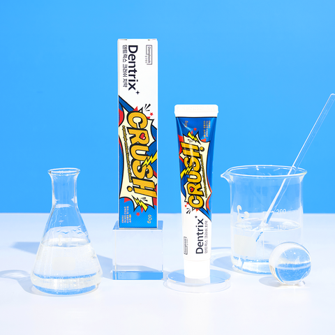 DongKook Dentrix Crush 3-Piece Oral Care Set (Toothpaste 60g x5 Mouthwash 25ml Spray 7ml)