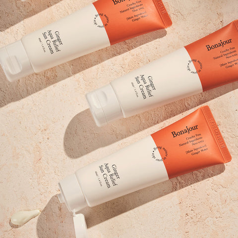 Bonajour Vegan Ginger Aqua Relief Sun Cream 40ml