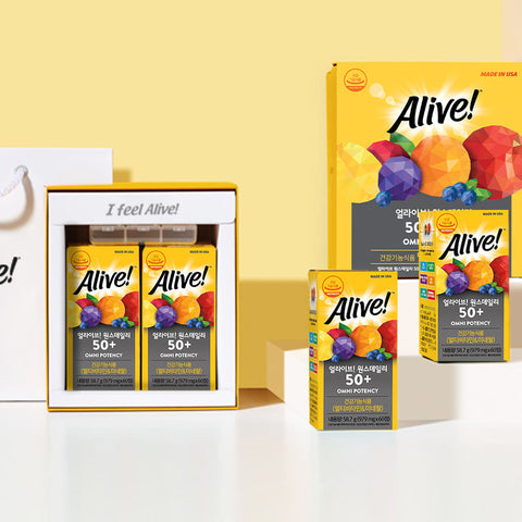 Alive One Daily Silver 50+ Vitamin Gift Set