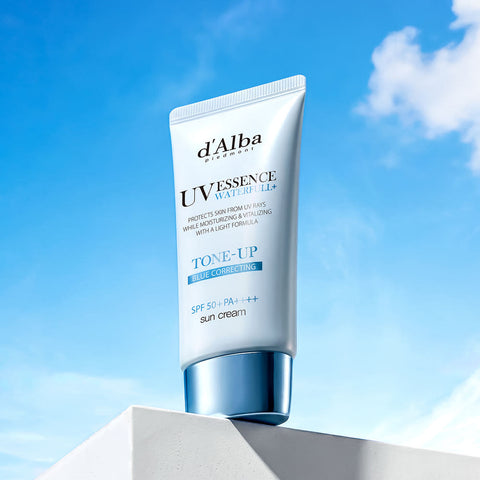 d'Alba Vegan Waterful Blue Tone-up Sun Cream 50ml