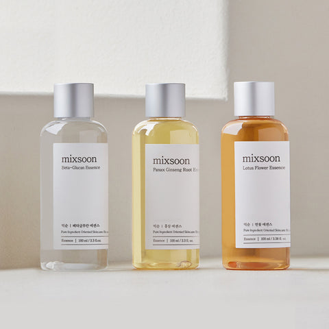 Mixsoon Essence Layering Set No.2 (Beta-Glucan + Lotus + Red Ginseng)