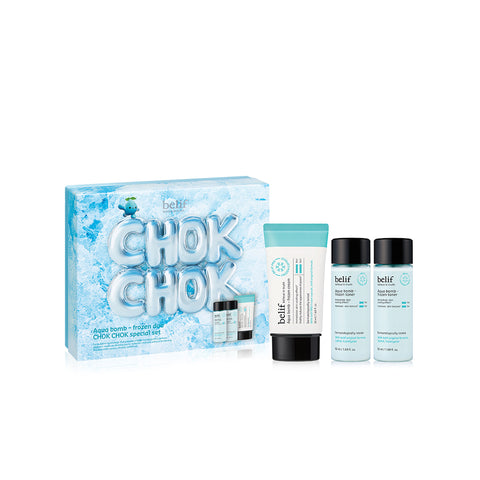 belif Aqua Bomb Frozen Duo (Moist Edition) (Cream 50ml + Toner 50ml x2)