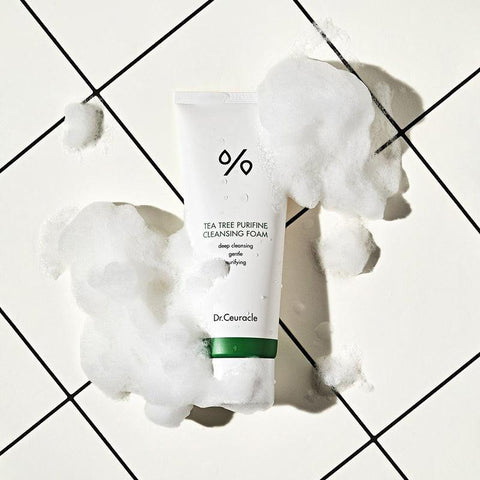 Soonsu Beauty Tea Tree Purifine Cleansing Foam texture close-up