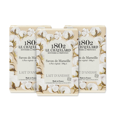 Le Chatra 1802 Marseille Soap 100g x 3