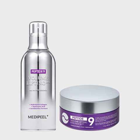 Medipeel Peptide9 Volume Lifting All-in-One Essence Pro 100ml + Eye Patch Pro 60pcs (2-Piece Set)