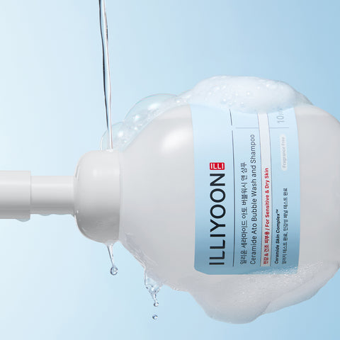 ILLIYOON Ceramide Ato Bubble Wash & Shampoo 400ml