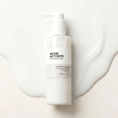 Biome Activate Mucin With Collagen Cleansing Milk (200ml)