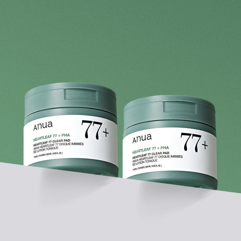 Anua Heartleaf 77 Clear Pad 70P Double Pack