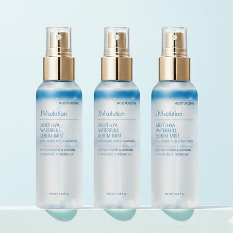 JM Solution Multi Hia Waterful Serum Mist 100ml (3 Pack)