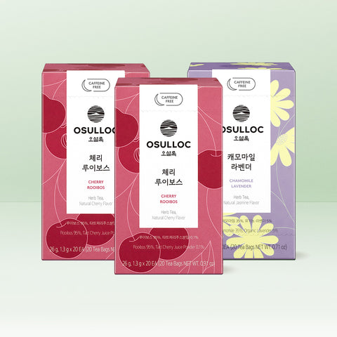 OSULLOC Decaffeinated Herbal Tea Set